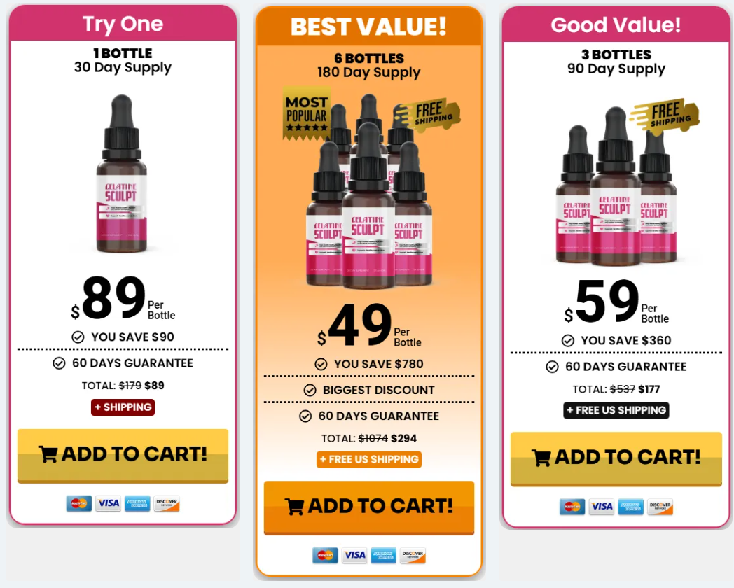 Exclusive Gelatine Sculpt Offer